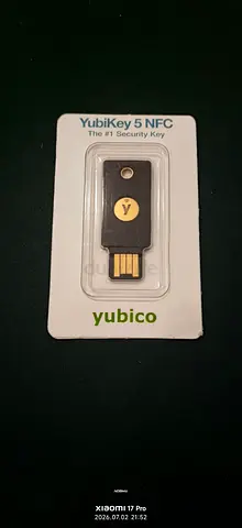 Brand New Yubico YubiKey 5 NFC Hardware Security Key (USB-A & NFC)