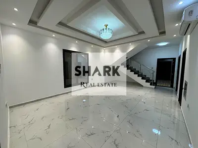 Peace be upon you. I have a villa for sale in Al Yasmeen, Ajman. The land area is 3,014 sq. ft., and the built-up area is 3,500 sq. ft. The house feat