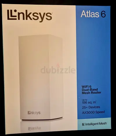 Linksys Velop MX2000 WiFi 6 Mesh Router – Complete Set