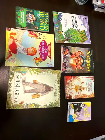 Collection of Classic Children's Story Books - Little Red Riding Hood, The Selfish Giant, More
