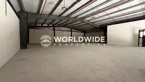 7200 SQ FT BRAND NEW WAREHOUSE WITH PRIME LOCATION FOR RENT | 105 kw POWER | AL JURF INDUSTRIAL AREA