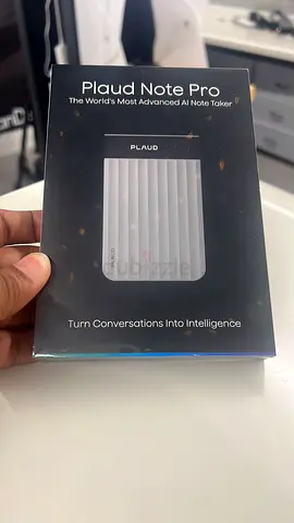 Plaud Note Pro - AI Voice Note Tracker (Brand New open )