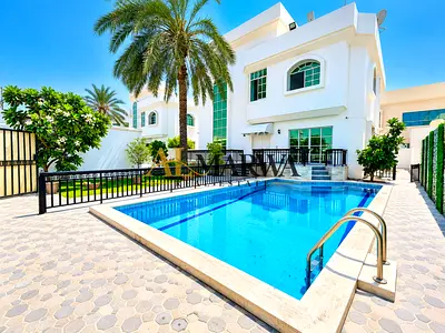 Luxurious & Spacious 5-Master BedRoom & Majlis Hall & Maid Room + Lundarey Big Space Garden Play area Villa For Rent Ready To Move