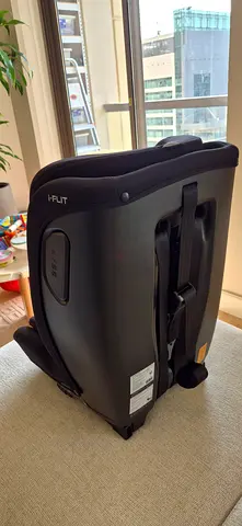 KikkaBoo Car Seat 9-36 kg ISOFIX i-FLIT, Recline, from 15 Mths to 12 Yrs, i-Size, Adjustable, Black