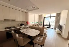 Furnished 1BR | Facing Lagoon | 4 cheques