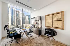 Furnished | Corner Office | Burj Khalifa View