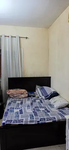 Queen size bed and mattress