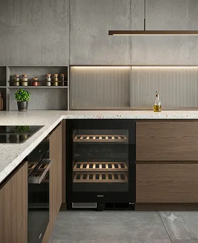 Miele KWT 6321 UG ArtLine Built-Under Wine Fridge – 34 Bottles