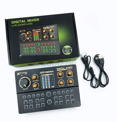 Professional Digital Mixer Live Sound Card - Brand new