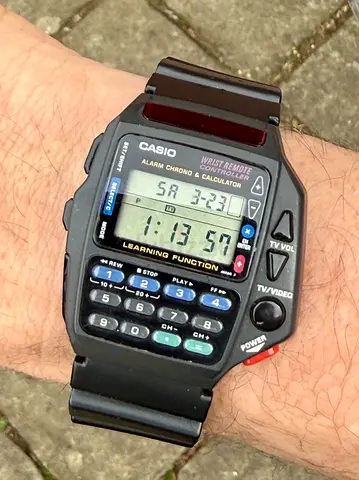 Casio Calculator & Remote Learning Function Digital Watch - Vintage
