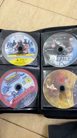 PS3 GAME COLLECTION – 34 GAMES + PREMIUM DISC BINDER 🎮🔥 | RARE TITLES | 1,300 AED NEGOTIABLE