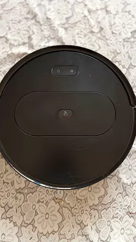 Used Robot Vacuum Cleaner - Compact Round Model, Works Fine