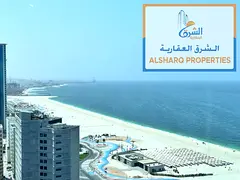 Luxury 2BHK Apartment for Rent in Ajman Corniche | Direct Sea View, Master Rooms, 3 Bathrooms & Cent