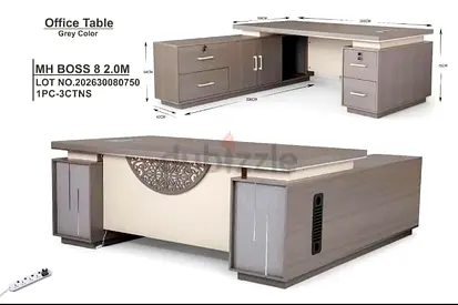 Brand New L Shape offec Table good quality available