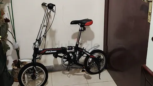 Compact Folding Bicycle for Easy Storage