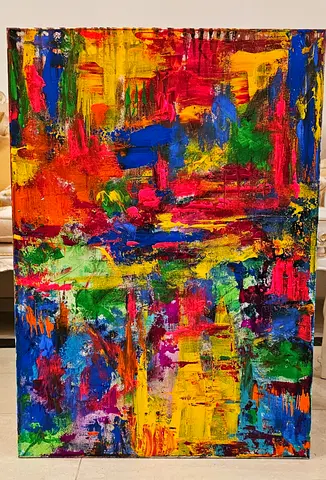 Beautiful unique abstract painting