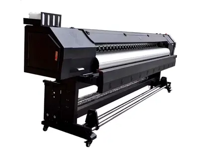 3.2m inkjet printer 6, Ink color: MY K
with four i3200 head