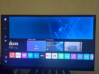 Ikon 32" Smart LED TV (webOS) - 6 Month Used - Nice and new condition. Available with all stands