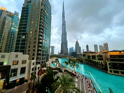 Bright and Full Burj Khalifa View | Unfurnished