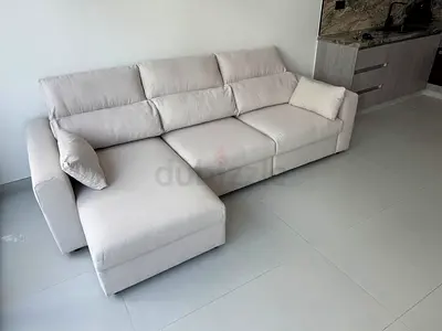 Ikea eskilstuna L shape sofa bed under storage