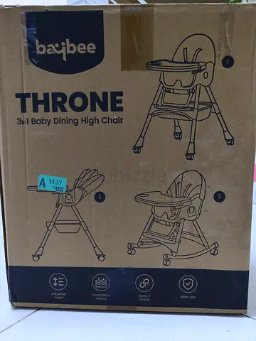 baybee Throne 3-in-1 Baby Dining High Chair - New in Box