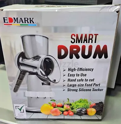 EDMARK Smart Drum Fruit & Vegetable Grinder / Chopper - New in Box
