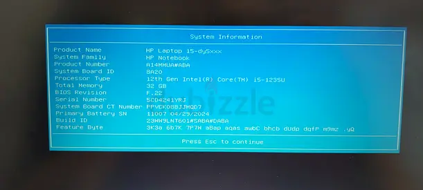 HP Laptop 15-dy5xxx | 32GB RAM | Excellent condition