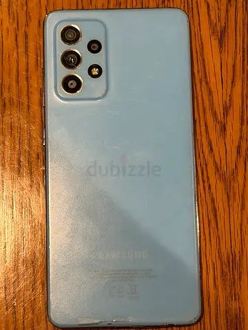 Samsung Galaxy (blue) with minor wear - good working condition