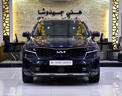 AED 1,913 EMi at 0% DP | KIA Sorento V6 4WD Full Option ( 2023 Model ) in Blue Color GCC Specs