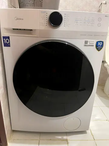 Midea Front Load Washing Machine - 10 Year Inverter Motor, Good Condition