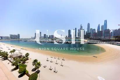 Largest 1BR | Full Sea and Marina skyline view