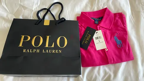 Unwanted gift authentic Polo Ralph Lauren girls shirt
