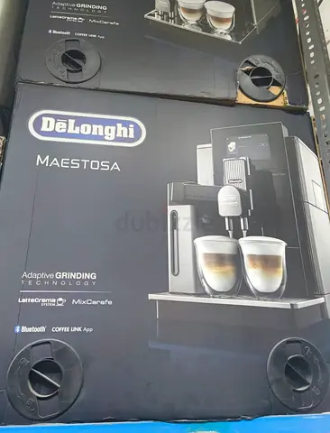 De'Longhi Maestosa EPAM 960.75.GLM Fully Automatic Coffee Machine, 2 Cups Black -New-Free Delivery