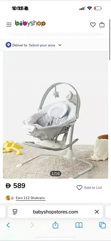 Graco Comfortable Baby Swing and Rocker with Toy Bar