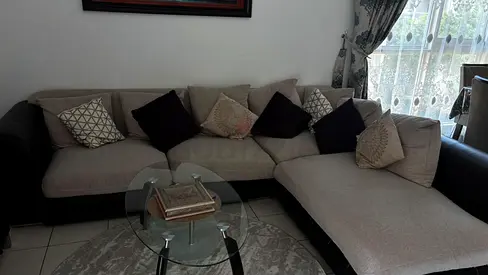 Glass center table