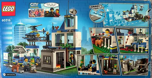 LEGO City Police Station 60316 Police Toy