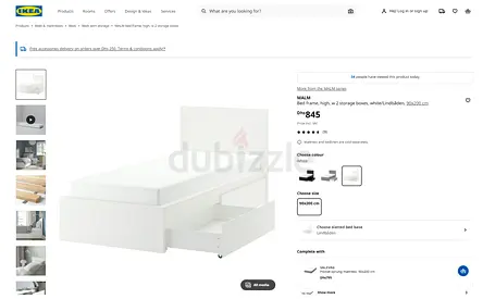 IKEA TWINS BED WITH MATTRESSES