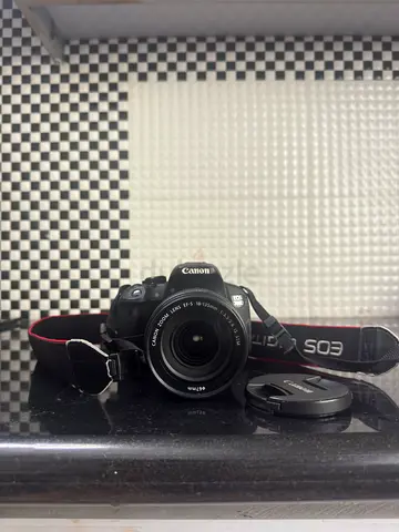 Canon EOS DSLR with EF-S 18-55mm Lens - Good Working Condition
