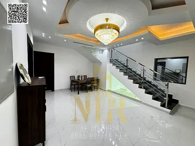 Distinctive villa behind Al-Yasmeen Park | 4 master bedrooms | Majlis and two living rooms | Large courtyard | Price includes electricity, water, and