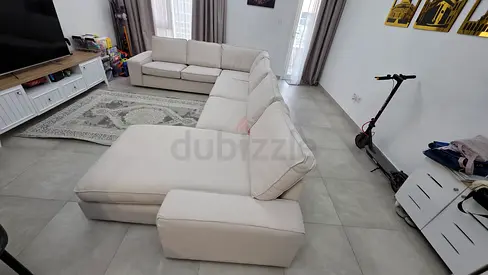 Ikea kivik ushape sofa beige
