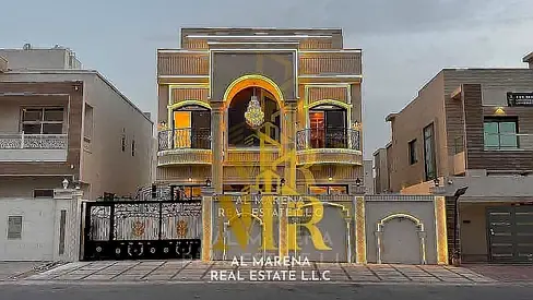 **Luxury Villa with Dual Frontage for Sale in Al Yasmeen – Ajman!** *Modern Design | High Privacy | Freehold Ownership for All Nationalities* An exc