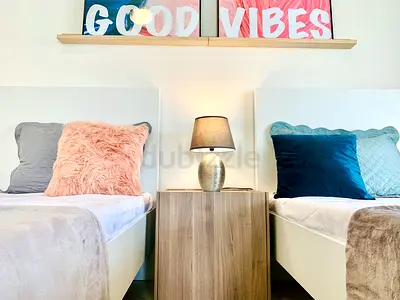 Beautiful Bedspace for Females in Twin Sharing Room available near Burjuman Metro exit 2