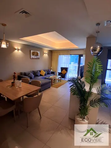 Balcony & Pool | Downtown View | High-Floor 2BR | Furnished