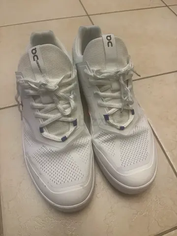 White On Running Sneakers, lightly used, size 47.5 / US12.5