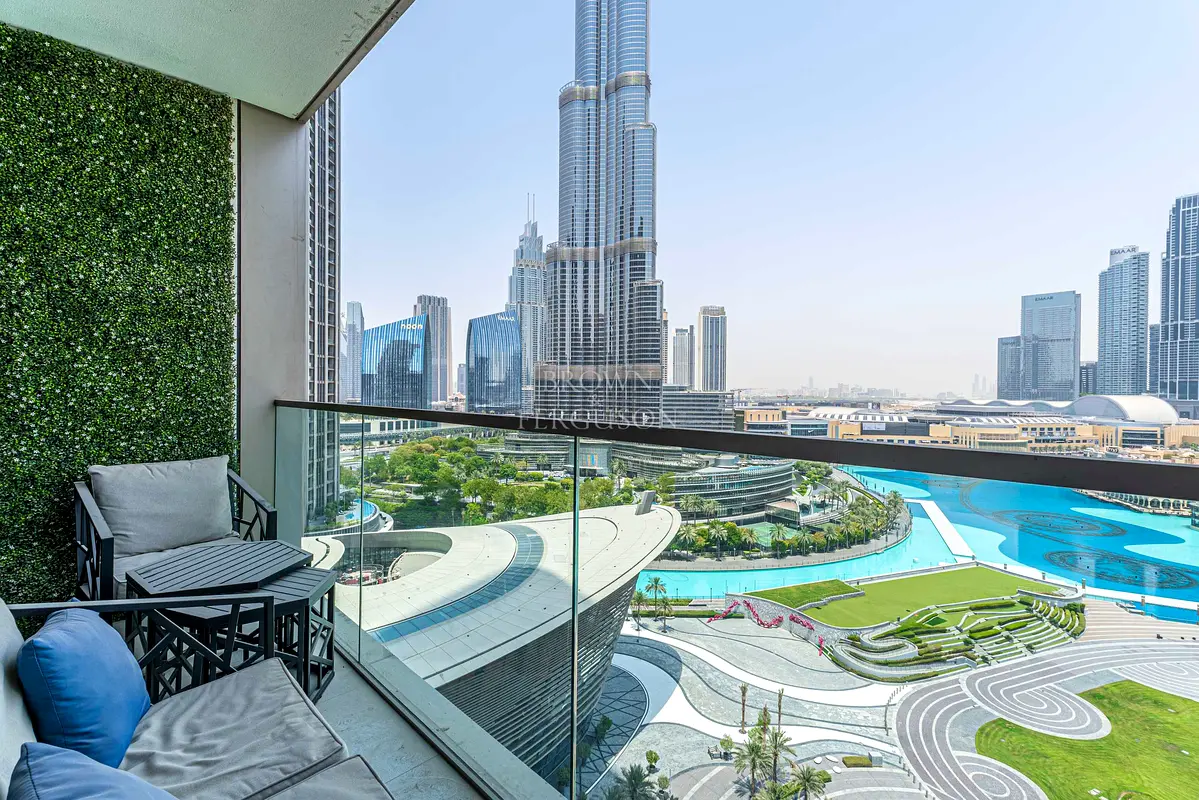 Full Burj and Fountain View | Furnished