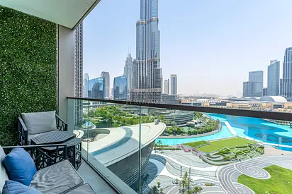 Full Burj and Fountain View | Furnished