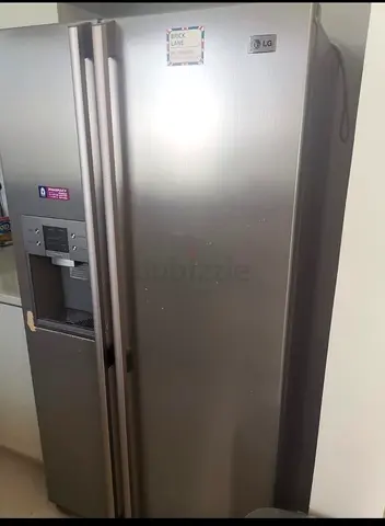 LG Side-by-Side Refrigerator with Water and Ice Dispenser