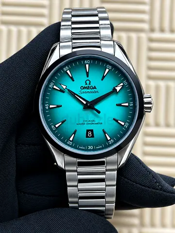 Omega Seamaster Aqua Terra – Teal Dial Luxury Automatic Watch