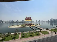 For Rent in Al Majaz 3: 4 bedrooms and 2 living rooms with stunning sea views and Al Majaz Theatre v