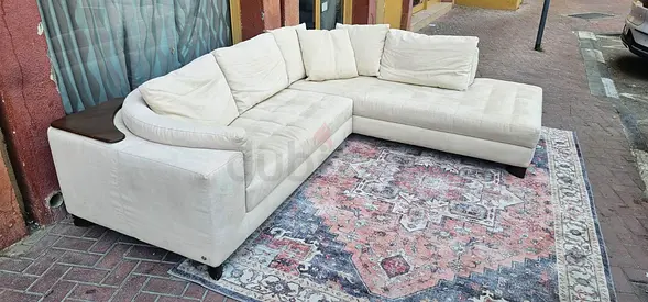 Natuzzi premium quality L shape sofa